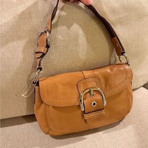Coach Hampton Soho Leather Satchel Shoulder Bag